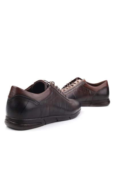 Benart 1218 Erkek Deri Bağcıklı Günlük Ayakkabı - Resim 8