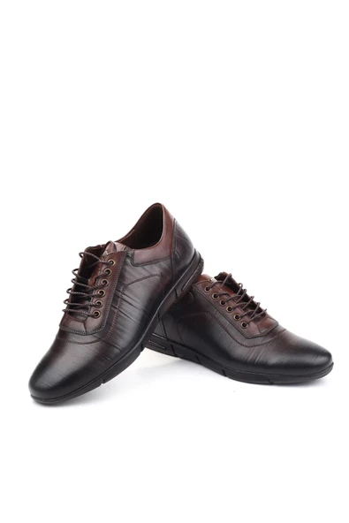 Benart 1218 Erkek Deri Bağcıklı Günlük Ayakkabı - Resim 6