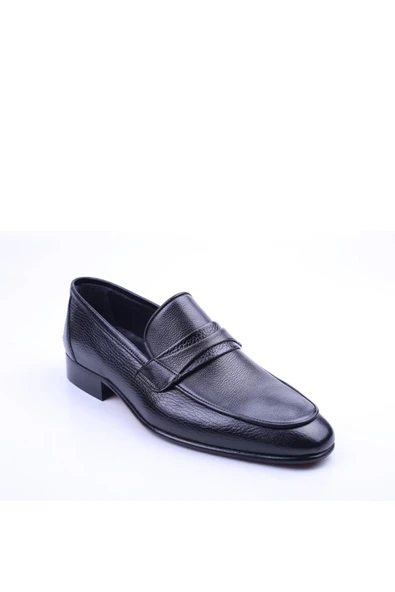 Oskar 2232 Erkek Klasik Kösele Taban Günlük Deri Ayakkabı ürün görseli 1