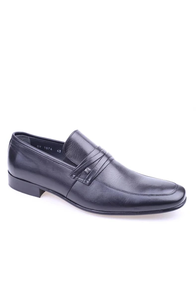 Fosco 1076 Erkek Neolit Taban Klasik Bağcıksız Deri Ayakkabı - Resim 2