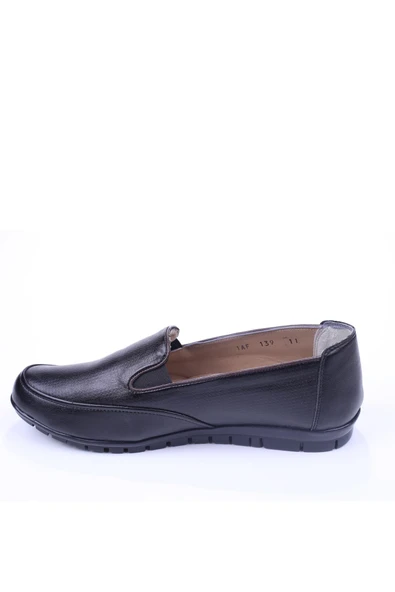 Edik M139 Kadın Siyah Günlük Ortopedik Anne Ayakkabısı - Resim 3