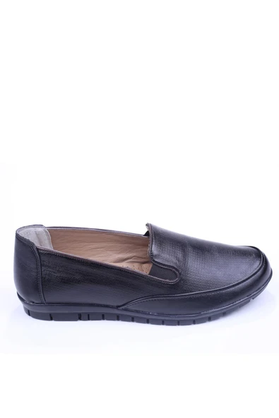 Edik M139 Kadın Siyah Günlük Ortopedik Anne Ayakkabısı - Resim 2