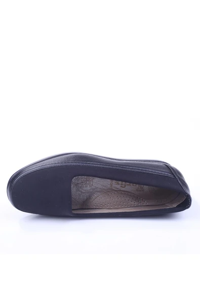 Norfix 308 Kadın Streçli Siyah Ortopedik Anne Ayakkabısı - Resim 4