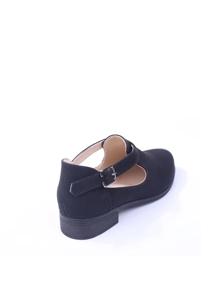 Sedef 952 Kadın Siyah Günlük Yazlık Ayakkabı - Resim 4