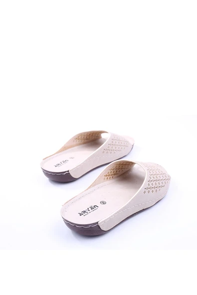 Aryan 051 Lazer Baskılı Anatomic Günlük Kadın Terlik - Resim 11