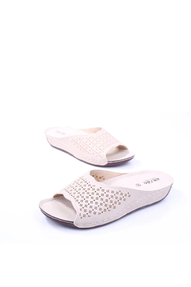 Aryan 051 Lazer Baskılı Anatomic Günlük Kadın Terlik - Resim 5