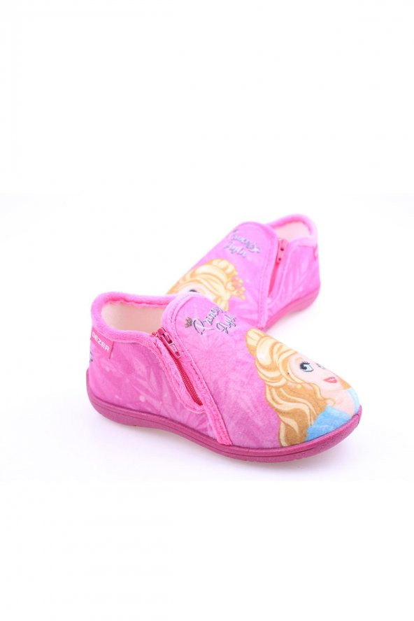 Gezer 03093 Kız Çocuk Günlük Fermuarlı Panduf Ayakkabı
