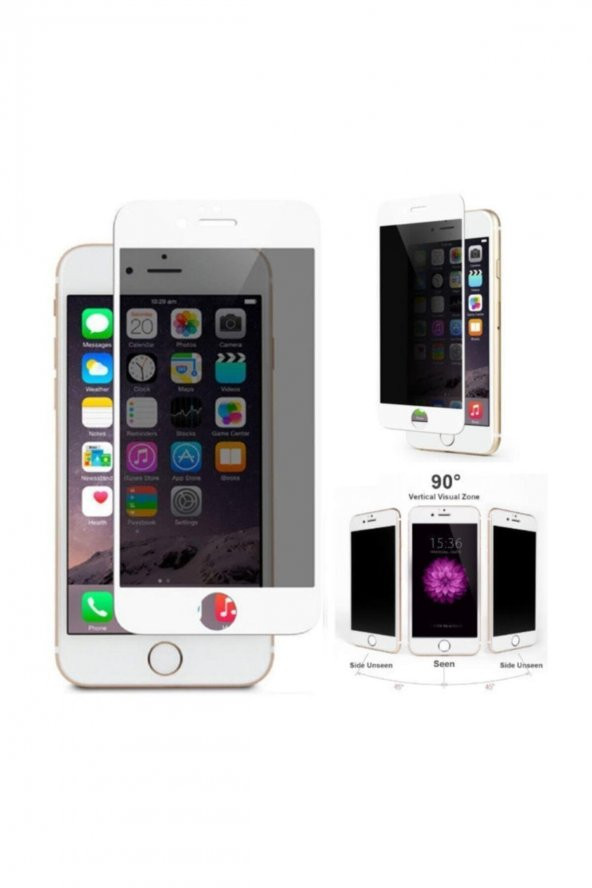 İphone 7-8 Hayalet Privacy Fiber Nano Ekran Koruyucu - 2