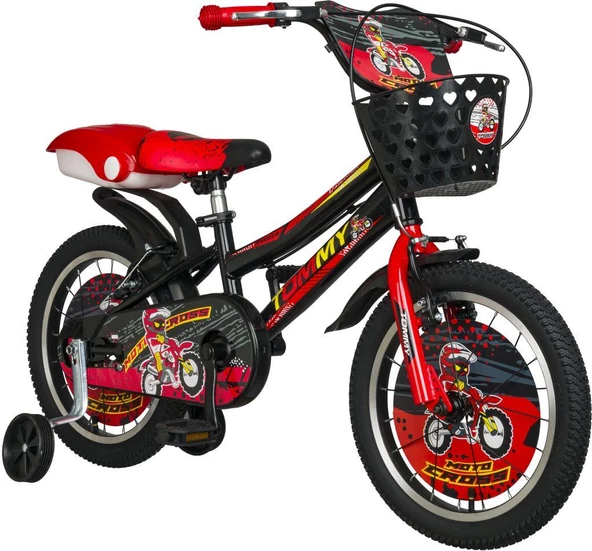 TommyBike 16 jant Lüx Aksesuarlı Cocuk Bisikleti 5-8 Yaş - 8