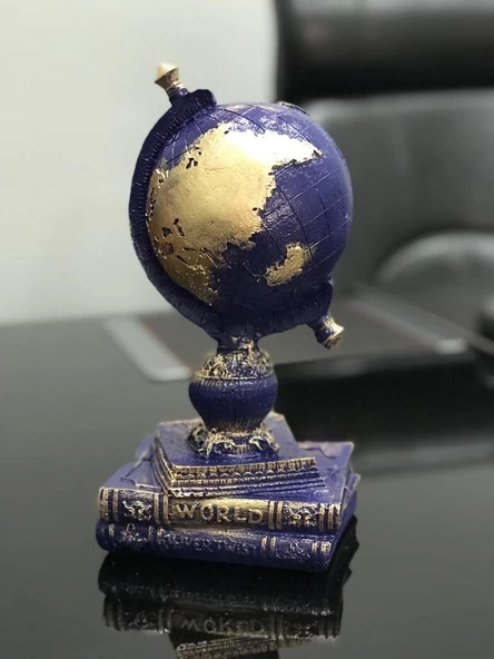 Kitap dünya dekoroatif obje - 4