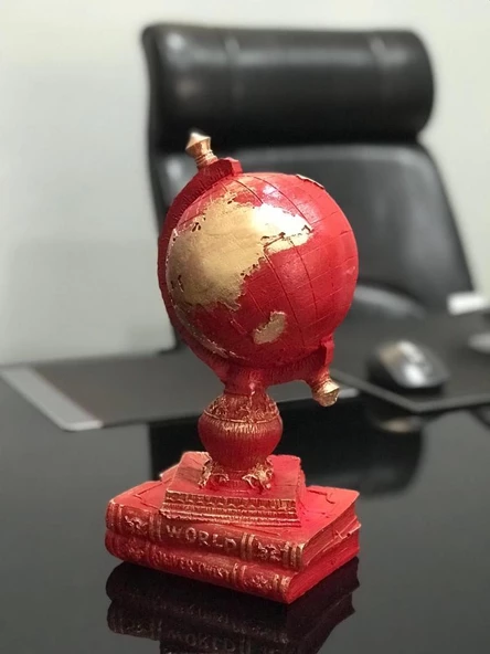 Kitap dünya dekoroatif obje - 9