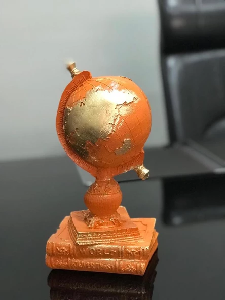 Kitap dünya dekoroatif obje