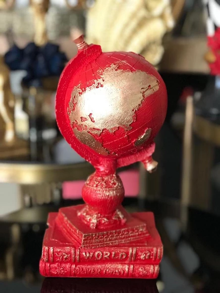 Kitap dünya dekoroatif obje - 7