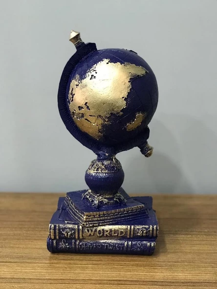 Kitap dünya dekoroatif obje - 6