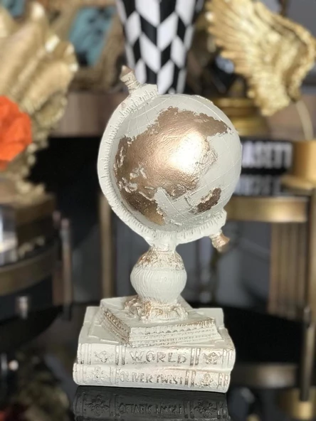 Kitap dünya dekoroatif obje - 12