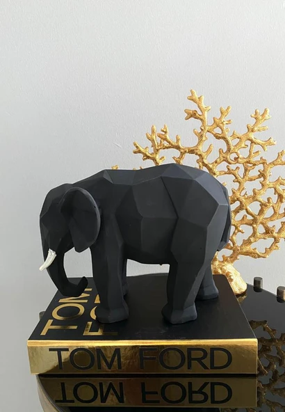 KÜBİK FİL BİBLO SİYAH - 2