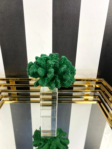 KRİSTALLİ MERCAN YEŞİL RENK - 2