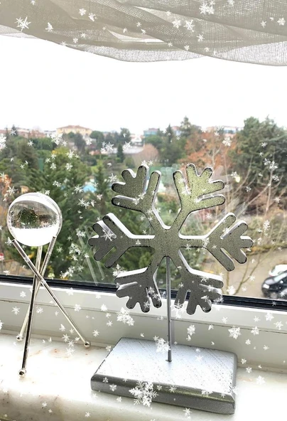 KAR TANESİ BİBLO GÜMÜŞ - Resim 2