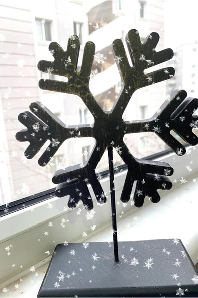 Kar Tanesi Biblo Siyah ürün görseli 1