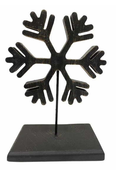 Kar Tanesi Biblo Siyah - Resim 2