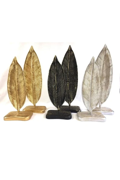 2 Li Dekoratif Kaideli Yaprak - 3