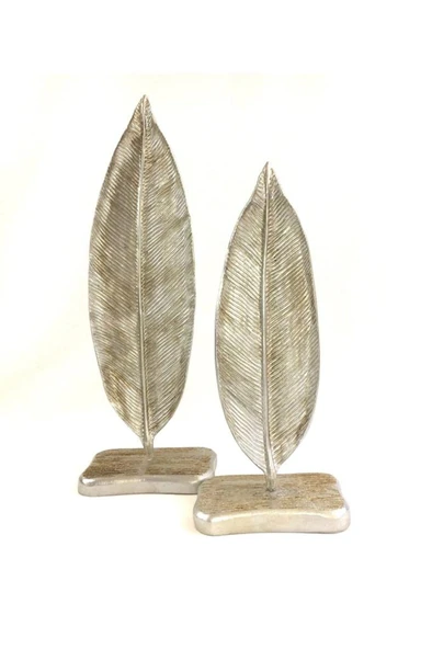 2 Li Dekoratif Kaideli Yaprak - 2