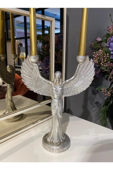 Şamdan Melek Kleopatra Gümüş - 4