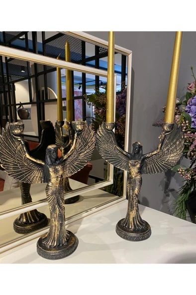 İsis Şamdan Melek Kanadı - 3