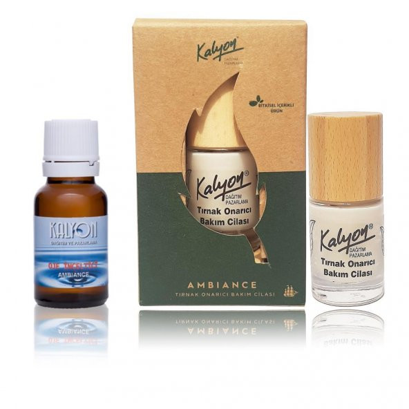 Kalyon Oje Çözücü+Kalyon Bitkisel Tırnak Onarıcı Bakım Cilası 11 Ml ürün görseli 1