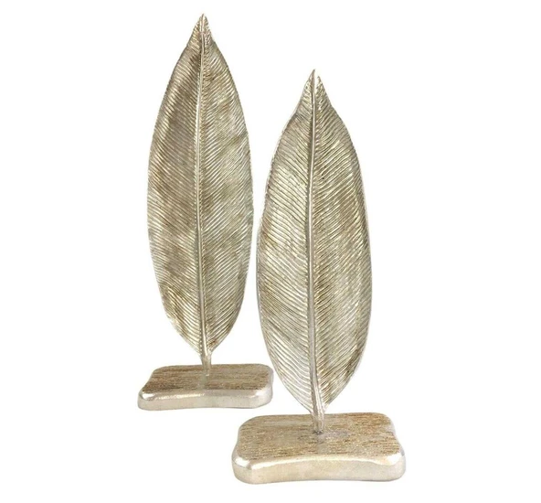 2 Lİ DEKORATİF KAİDELİ YAPRAK - 2