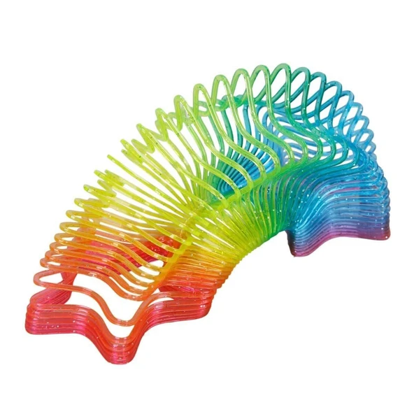 1161 Rainbow Renkli Stres Yayı - 1 Adet Stokta Olan Gönderilir - Resim 3