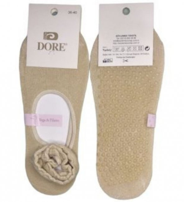 2 li paket Üstü Açık Kaydırmaz Taban Silikonlu Kısa Yoga Ve Pilates Çorabı - 3