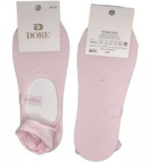 2 li paket Üstü Açık Kaydırmaz Taban Silikonlu Kısa Yoga Ve Pilates Çorabı - 9