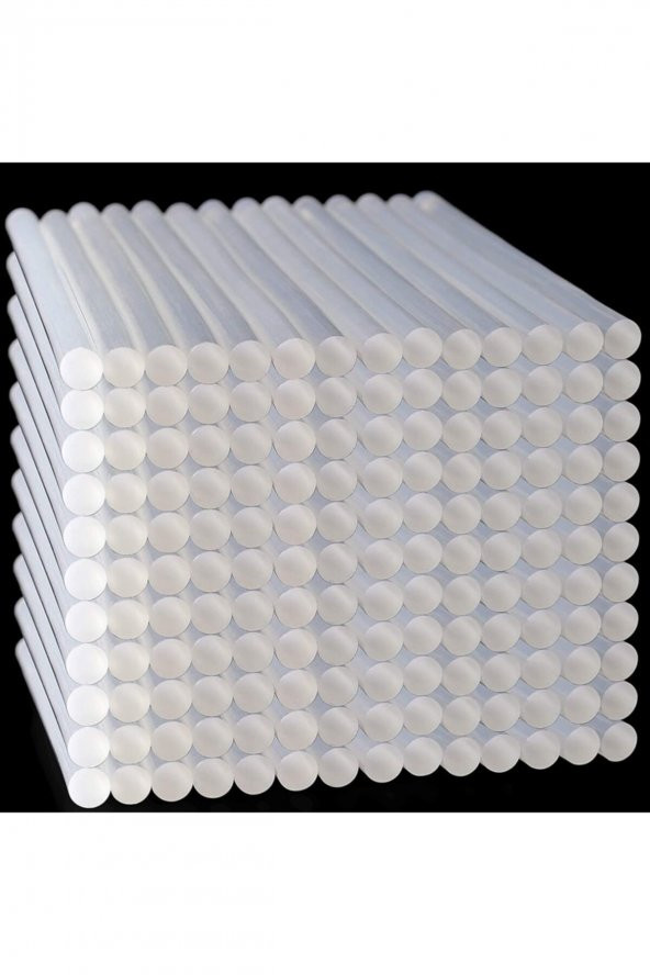 PASS 40 Adet Kalın Sıcak Silikon Mum Silikon Çubuk Silikon 11,3mmx30cm