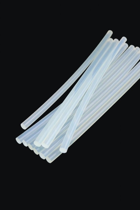 SİLİCON Mum Sıcak Silikon Tabanca Mumu Çubukları 10 Adet Ince