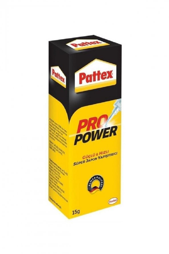 Pattex Pro Powwer Süper Japon Yapıştırıcı (15 Gr)