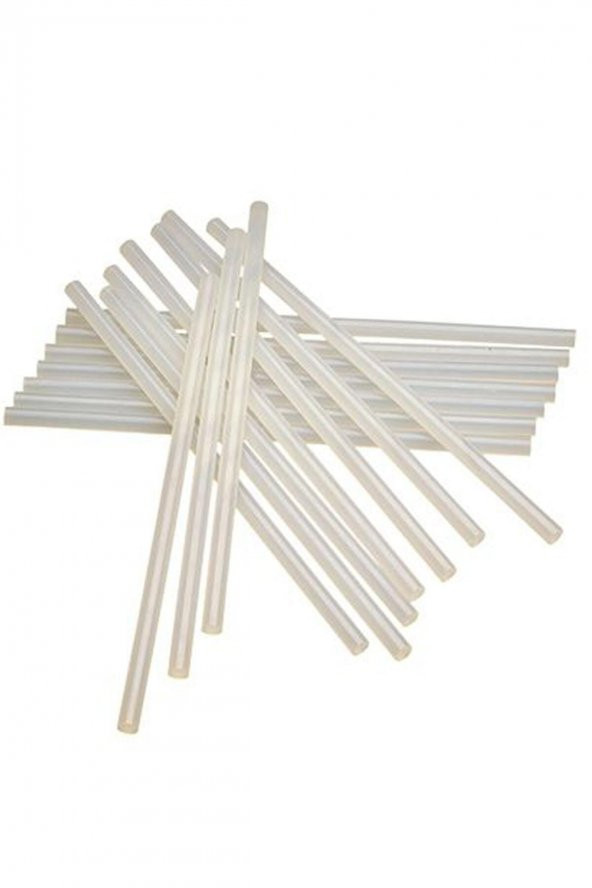 HMO Dizayn Ince Silikon Çubuk Sıcak Silikon Tabanca Mumu 30 Adet Ince Mum Silikon - 2