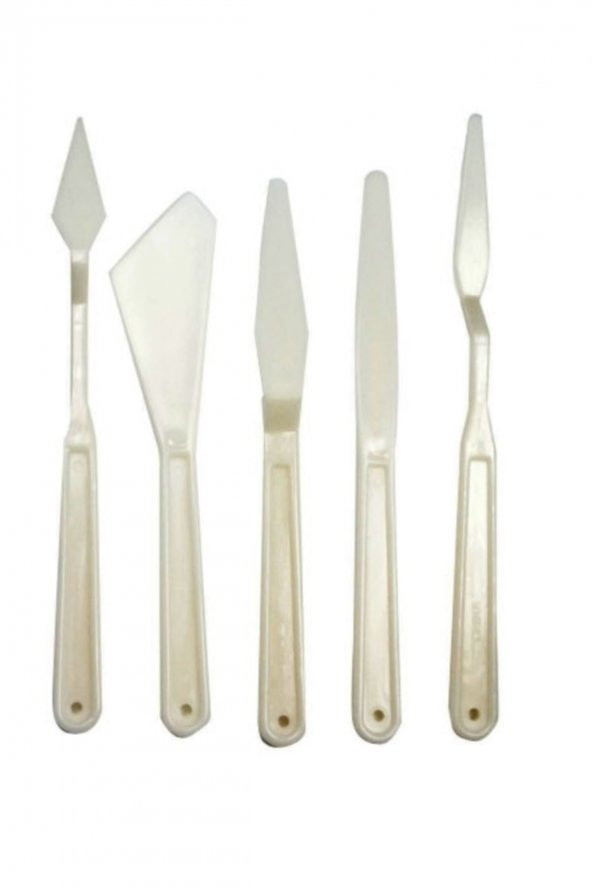 Rich Boya Plastik Spatül Seti 5li