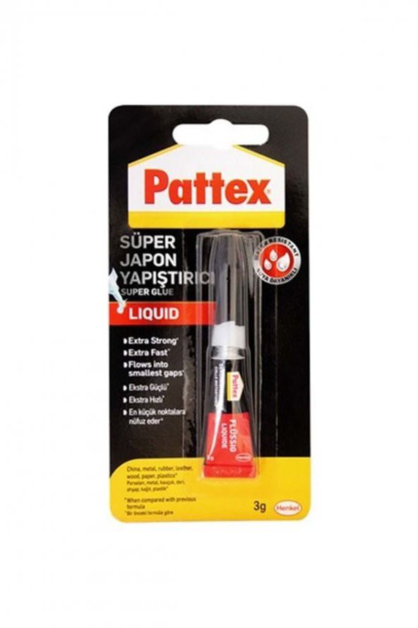 Pattex Süper Japon Yapıştırıcı 3gr