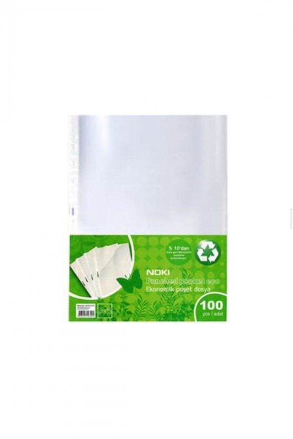 Noki 100lü Eco Poşet Dosya