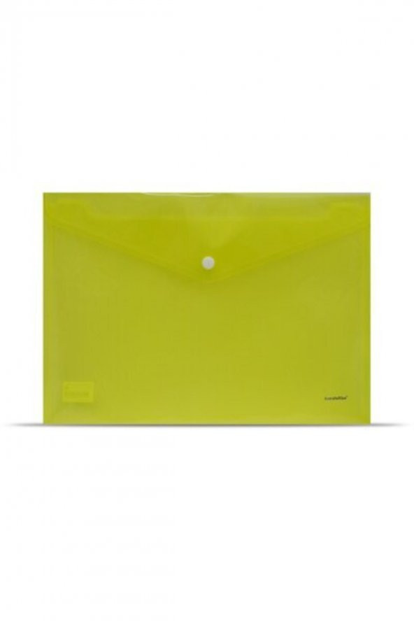 Four Office A4 Boyutu Çıtçıtlı Dosya Sarı