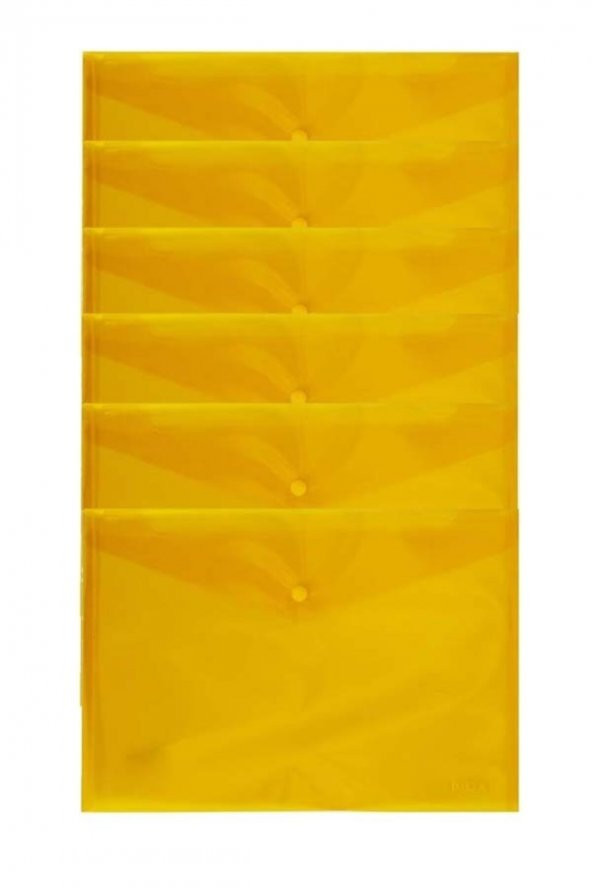 Noki A4  Sarı Çıtçıtlı Zarf Dosya 6 Adet ürün görseli