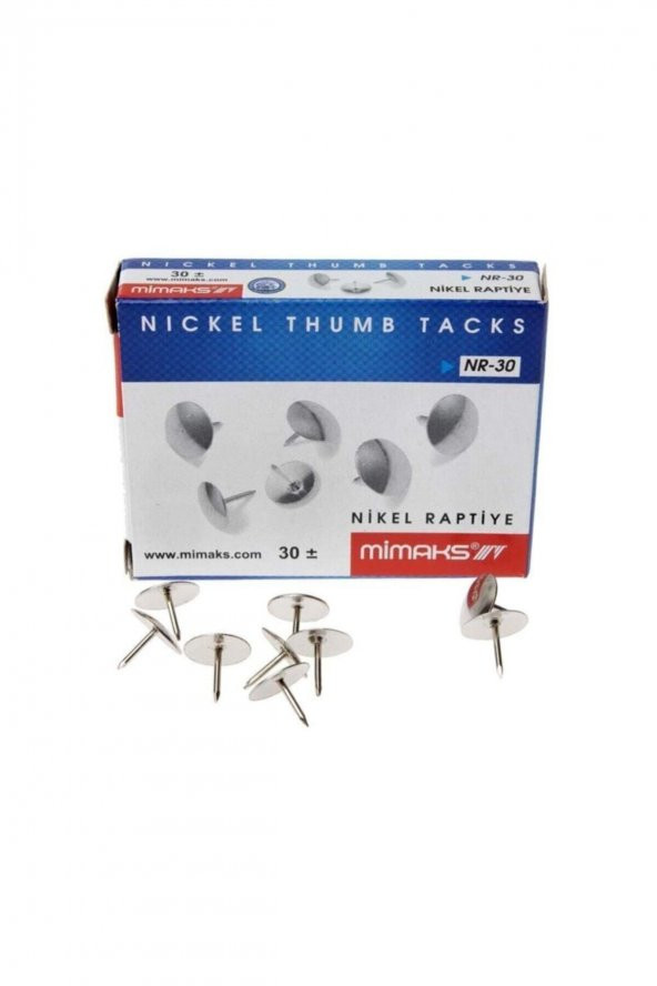 Mimaks Nikel Raptiye Nr-30 1 Kutu ürün görseli