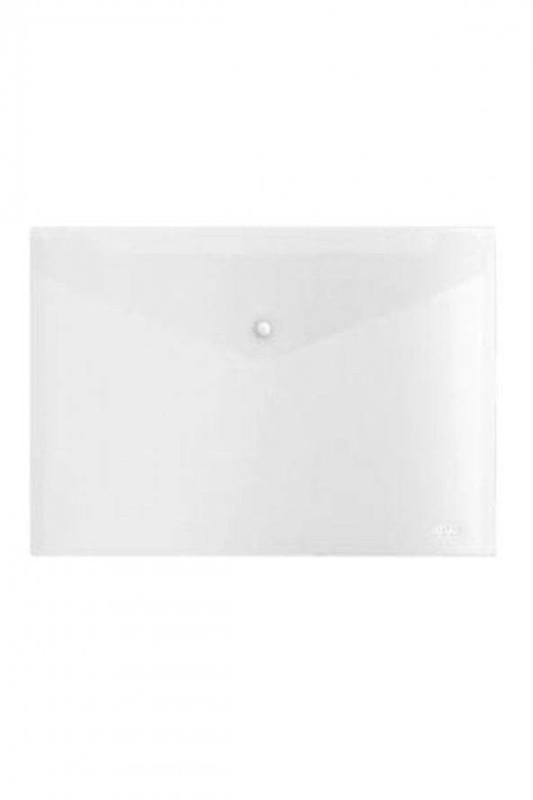 Noki A3 Çıtçıtlı Evrak Zarfı Şeffaf