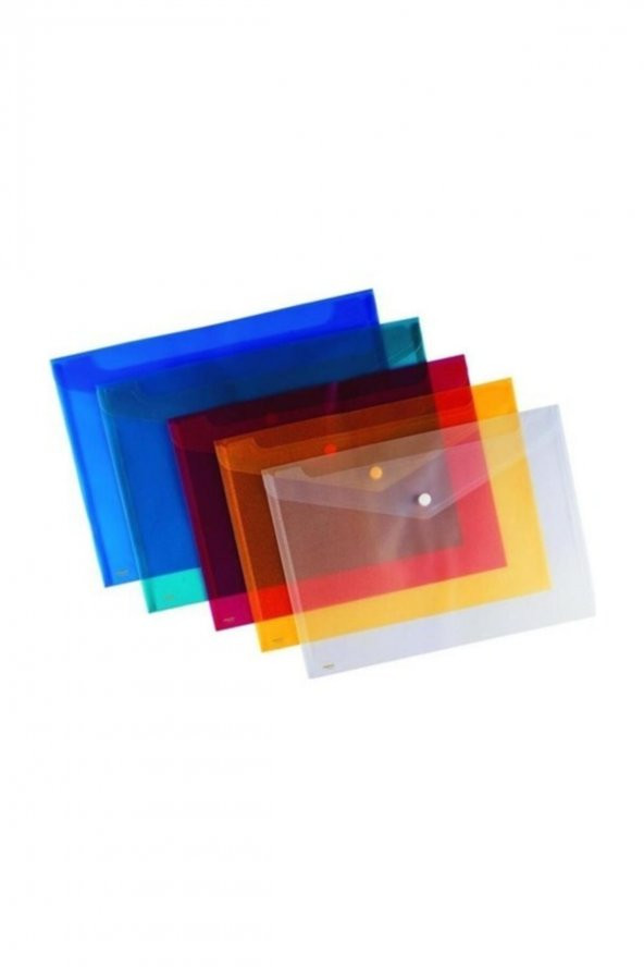 Abka Çıt Çıt Çıtçıtlı Dosya Mavi 12 Li ürün görseli