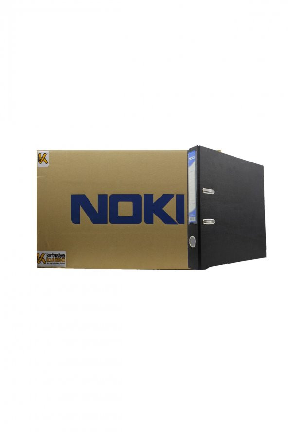 Noki Dar Plastik Klasör (56412-190) Siyah 25 Li Koli