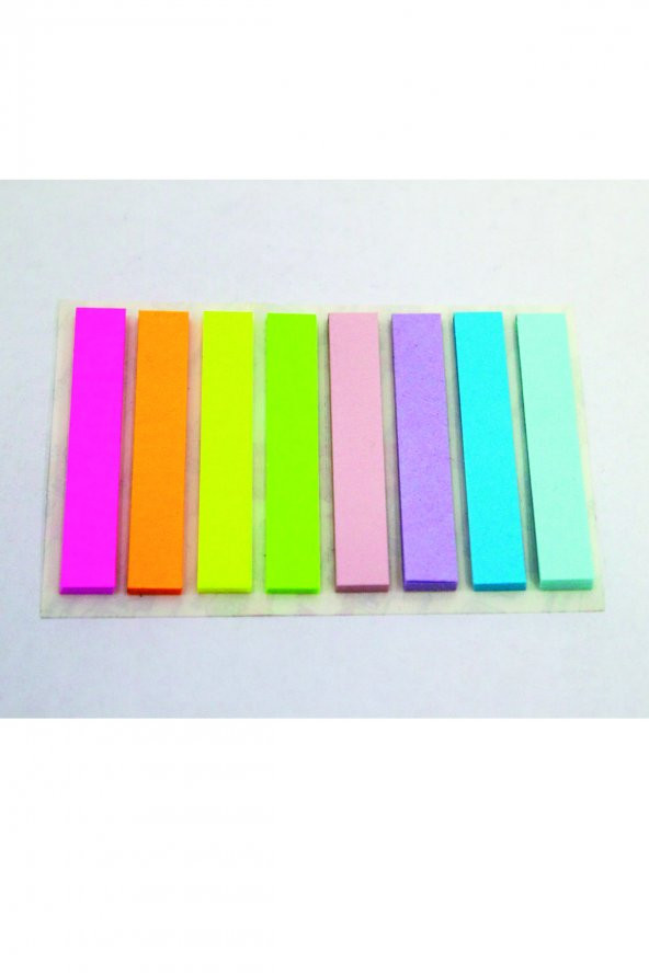 Paste Notes 8 Renkli Arkası Yapışkanlı Ayraç - 2