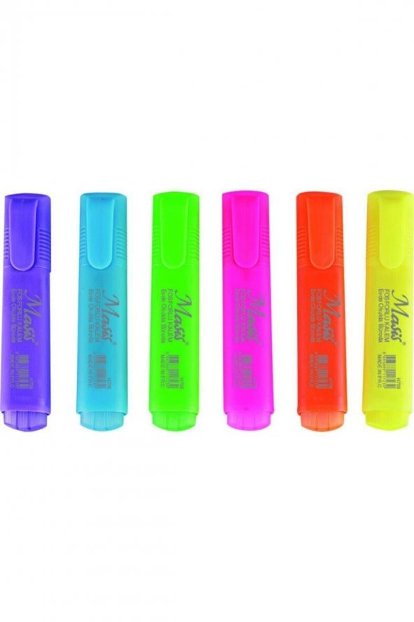 Masis Fosforlu Kalem 6lı Paket