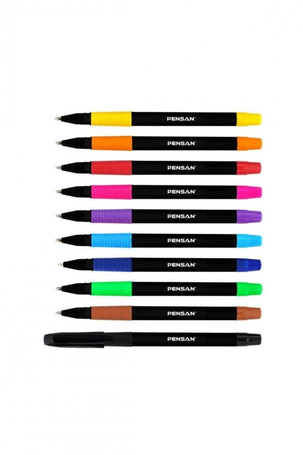 Pensan Sing Up 1 mm Renkli Tükenmez Kalem Seti 10lu - 2