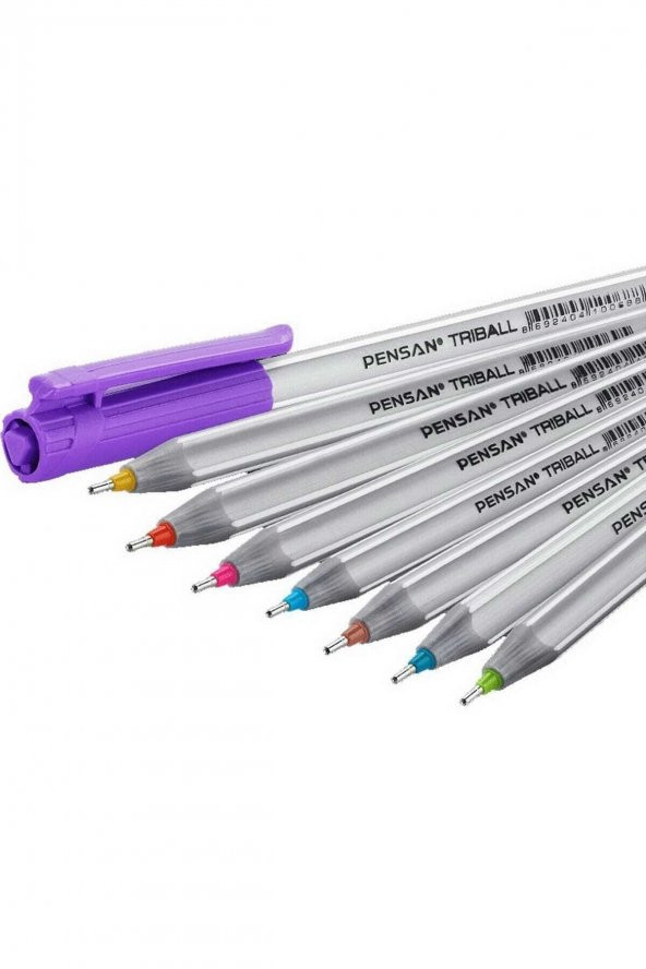 Pensan Triball Tükenmez Kalem 1.0 Mm Color Me 8 Li Set Tk.k - 2